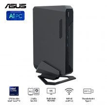 Máy Tính AI PC ASUS NUC 14 Performance Utral 9 (Intel Core Ultra 9 185H, RAM DDR5, SSD M.2 2280 PCIe Gen4, VGA NVIDIA GeForce RTX 4070)