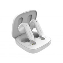 Tai Nghe Không Dây True Wireless Alpha Works CURVE 100 White (Bluetooth 5.4, Pin 4 giờ, IPX4)