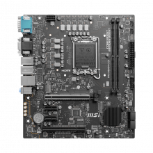 Mainboard MSI PRO B860M-C EX (LGA 1851, 2x DDR5, HDMI, Displayport, Type-C DP, VGA, DVI, M.2 PCIE 5.0, m-ATX)