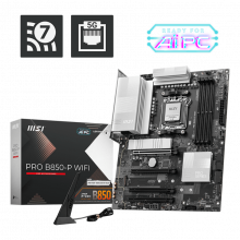 Mainboard MSI PRO B850-P WIFI (AM5, 4x DDR5, HDMI, M.2 PCIe 5.0, WiFi 7, ATX)