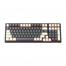 Bàn phím cơ Newmen GM328 White Grey - Red Switch (98%, Led Rainbow, USB-C)