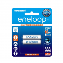 Pin Sạc Panasonic BK-4MCCE2BT2 800mAh (2 viên AAA)