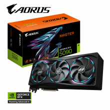 Card màn hình VGA Gigabyte AORUS GeForce RTX 5090 MASTER 32G GDDR7 (GV-N5090AORUS M-32GD)