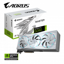 Card màn hình VGA Gigabyte AORUS GeForce RTX 5090 MASTER ICE 32G GDDR7 (GV-N5090AORUSM ICE-32GD)