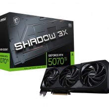 Card màn hình VGA MSI GeForce RTX 5070 Ti 16G SHADOW 3X OC GDDR7