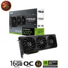 Card màn hình VGA ASUS PRIME GeForce RTX 5070 Ti 16GB GDDR7 OC Edition (PRIME-RTX5070TI-O16G)