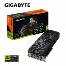 Card màn hình VGA Gigabyte GeForce RTX 5070 Ti WINDFORCE OC SFF 16G GDDR7 (GV-N507TWF3OC-16GD)