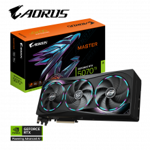 Card màn hình VGA Gigabyte AORUS GeForce RTX 5070 Ti MASTER 16G GDDR7 (GV-N507TAORUS M-16GD)