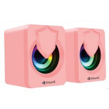 Loa vi tính 2.0 KISONLI L1030 màu hồng