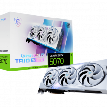 Card màn hình VGA MSI GeForce RTX 5070 12G GAMING TRIO OC WHITE GDDR7