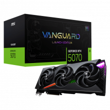 Card màn hình VGA MSI GeForce RTX 5070 12G VANGUARD SOC LAUNCH EDITION GDDR7