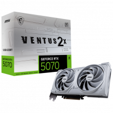 Card màn hình VGA MSI GeForce RTX 5070 12G VENTUS 2X OC WHITE GDDR7