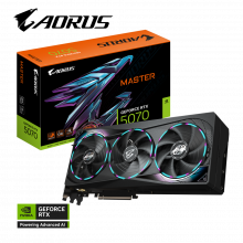 Card màn hình VGA Gigabyte AORUS GeForce RTX 5070 MASTER 12G GDDR7 (GV-N5070AORUS M-12GD)