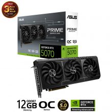 Card màn hình VGA ASUS PRIME GeForce RTX 5070 12GB GDDR7 OC Edition (PRIME-RTX5070-O12G)