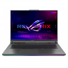 Laptop Gaming Asus ROG Strix G18 G814JIR-N6108W (Intel Core i9-14900HX, Ram 32GB, SSD 1TB, VGA RTX 4070, Màn Hình 18 inch WQXGA 240Hz, Windows 11, Màu Xám)