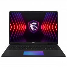 Laptop Gaming MSI Titan 18 HX AI A2XWIG-090VN (Ultra 9 275HX, RTX 5080 16GB GDDR7, RAM 64G, SSD 6TB, 18 Inch UHD+ MiniLED 120Hz, 100% DCI-P3)