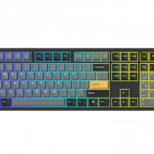 Bàn Phím Cơ Không Dây DareU EK106 PRO Black Golden - DareU Cloud Switch (3 mode, PBT Keycap, Hotswap 5-pin, LED RGB)