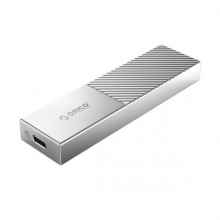Hộp Đựng Ổ Cứng SSD M.2 SATA Type C ORICO M205C3-BP, Nhôm Bạc