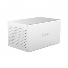 Hộp Đựng Ổ Cứng HDD 3.5inch 5 Khe Cắm SATA 3 ORICO WS500U3 (5X16TB, USB-B 3.0, WH)