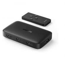 Bộ Gộp HDMI 3 Cổng Ugreen 80125 (Hỗ Trợ 4K 30Hz)