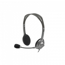 Tai Nghe Logitech H110 Stereo (Có Mic, 2xJack 3.5)