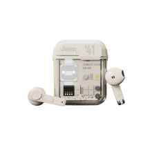 Tai Nghe Không Dây In Ear Jeep JP EW003 White (Bluetooth 5.3, Pin 4.5 Giờ)