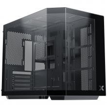 Vỏ case Xigmatek CUBI M Black - EN42775 (m-ATX, Chưa bao gồm fan, Max 9 fan, Rad 360)