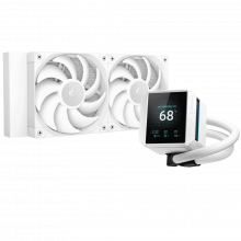 Tản nhiệt nước AIO Deepcool MYSTIQUE 240 WH (LGA1851/1700/1200/115x, AM5/AM4, Fan No LED)