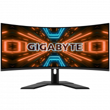 Màn Hình Cong Gaming GIGABYTE 34inch G34WQC A (WQHD, VA, 144Hz, 1ms, Tích Hợp Loa, Màu Đen)