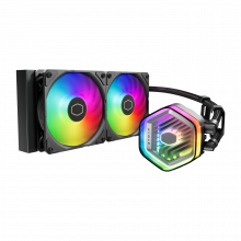 Tản nhiệt nước CPU CoolerMaster MasterLiquid 240 ATMOS ARGB Black (LGA1851/1700/1200/115x, AM5/AM4)