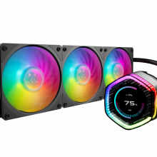 Tản nhiệt nước CPU CoolerMaster MasterLiquid ION 360 ARGB Black (LGA1851/1700/1200/115x, AM5/AM4, LCD)