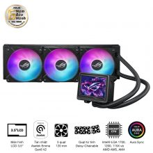 Tản Nhiệt Nước AIO ASUS ROG Ryujin III 360 ARGB Extreme (LGA1851/1700/1200/115x, AM5/AM4, Màn LCD 3.5 inch, Bơm Asetek Emma Gen8 V2)