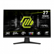 Màn Hình Gaming MSI 27inch MAG 274QF X24 (WQHD, IPS, 240Hz, 0.5ms, HDMI, Màu Đen)