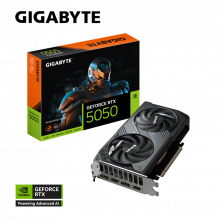 Card Màn Hình Gigabyte GeForce RTX 5050 WINDFORCE OC 8G GDDR6 (GV-N5050WF2OC-8GD)