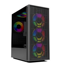 Vỏ Case Patriot PA1101 Black (ATX, Sẵn 3 fan RGB, Max 6 fan)