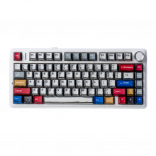 Bàn Phím Cơ Không Dây AULA F75 Comic - Reaper Switch (80 phím, 3 mode, Gasket mount, Hotswap)