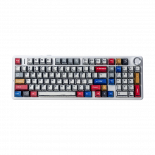 Bàn Phím Cơ Không Dây Aula F99 PRO Comic - Star Vector Switch (99 phím, 3 mode, Mạch xuôi, Gasket mount, Hotswap)