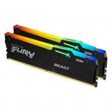 Ram Desktop Kingston DDR5 64GB (2x32GB) 5600MHz FURY Beast RGB (KF556C40BB2AK2-64)