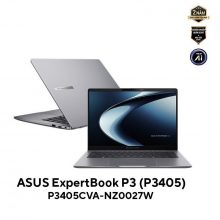 Laptop Asus ExpertBook P3 P3405CVA-NZ0027W (Core i5-13420H, RAM 16GB, SSD 512GB, Màn Hình 14Inch IPS WQXGA 144Hz 100% sRGB, VGA UHD Graphics, Windows 11)