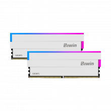 RAM Desktop DDR5 Biwin Black Opal DW100 RGB 32GB (2x16GB) 6000MHz CL36 White (BXL53260DW1-D36DW)