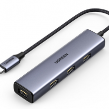 Bộ Chia USB Type-C Ra 4 Cổng USB 3.0 Vỏ Nhôm Ugreen 20841 Cao Cấp