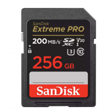 Thẻ Nhớ SDXC SanDisk Extreme Pro U3 V30 256GB 200MB/s (SDSDXXD-256G-GN4IN)