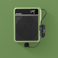 Máy Trợ Giảng Không Dây Aporo T28 UHF Blue(40W, Bluetooth, IP67, Kèm 1 mic không dây cài đầu)