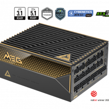 Nguồn Máy Tính MSI MEG Ai1600T PCIE5 1600W 80 Plus Titanium, ATX 3.1 (PCIe 5.1), Full Modular