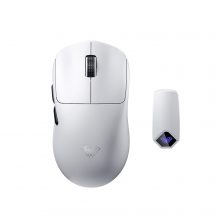 Chuột Gaming Không Dây AULA SC800 White (PAW3395, 37g siêu nhẹ, 3 mode, 26.000 DPI)