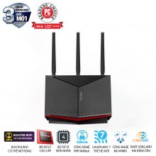 Router WiFi 7 ASUS RT-BE86U (BE6800Mbps, LAN 10G, 4x LAN 2.5G, AiProtection, AiMesh)