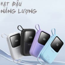 Pin Sạc Dự Phòng 10000mAh PISEN QUICK POWERLink Color 22.5W TP-D087 Black
