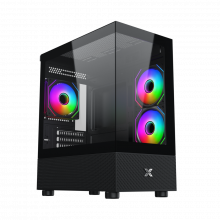 Vỏ case Xigmatek ALPHARD M 3IF Black - EN48814 (m-ATX, Sẵn 3 fan RGB, Max 7 fan, Rad 240/280)