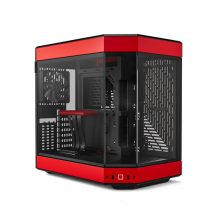 Vỏ Case Hyte Y60 Black/Red (E-ATX, Sẵn 3 Fan 120mm, Rad 360, Kèm Cáp Riser PCIe 4.0) (CS-HYTE-Y60-BW)