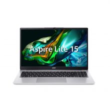 Laptop Acer Aspire Lite 15 AL15-42P-R8E6 (AMD Ryzen 5 7430U, RAM 16GB, SSD 512GB, AMD Radeon Graphics, Màn Hình 15.6 inch FullHD, Windows 11, Màu Silver)